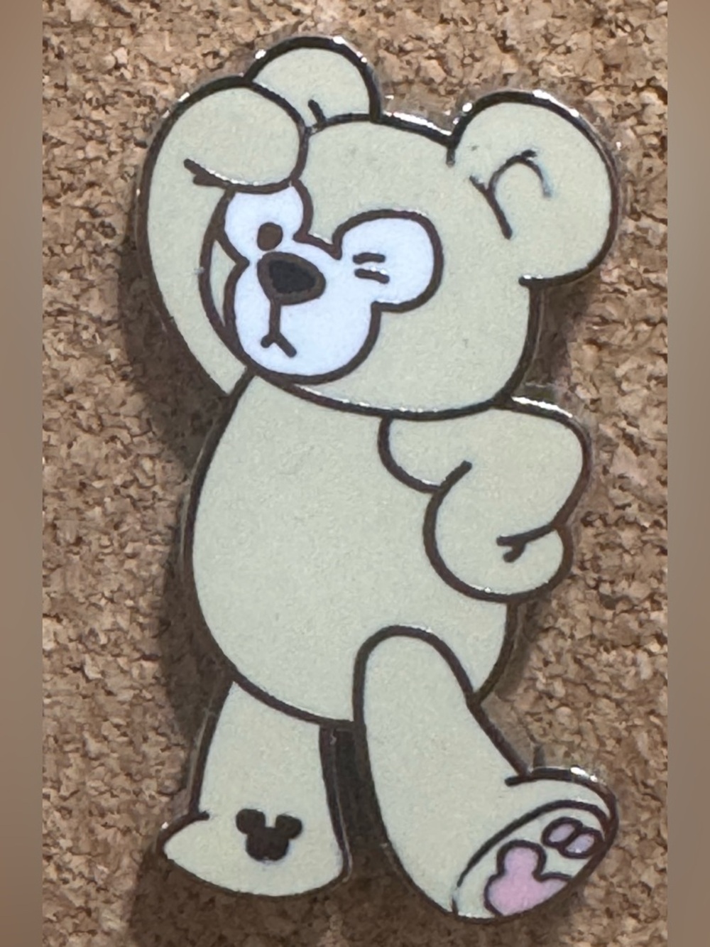 5/$25 Disney Mickey’s Duffy Bear Thinking Pin
